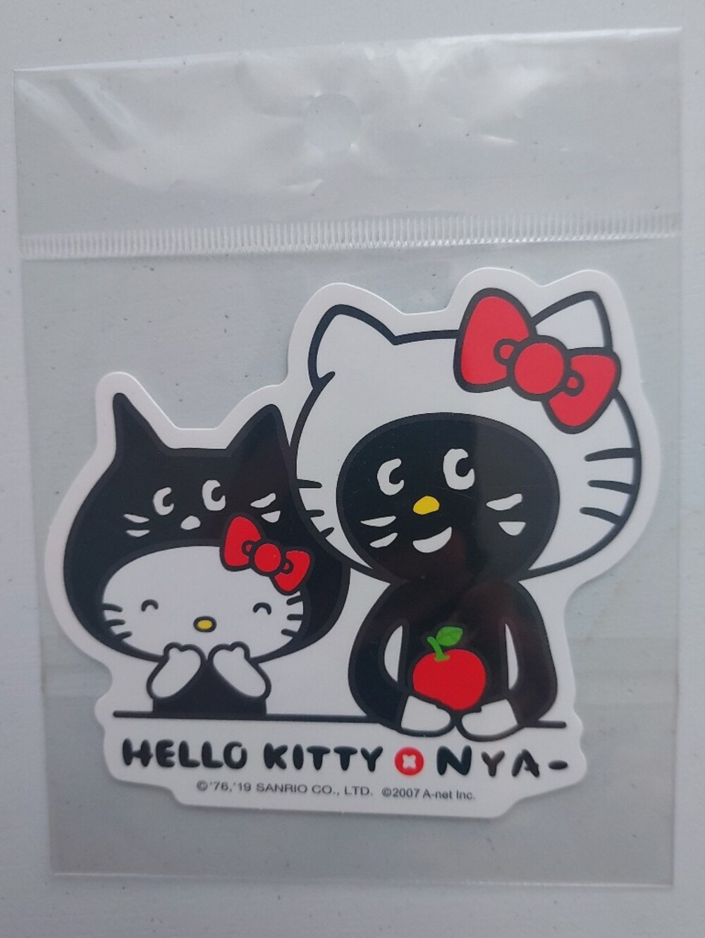 Sanrio Hello Kitty Ne-Net Ne Net Nya luggage box bag cars phone stickers